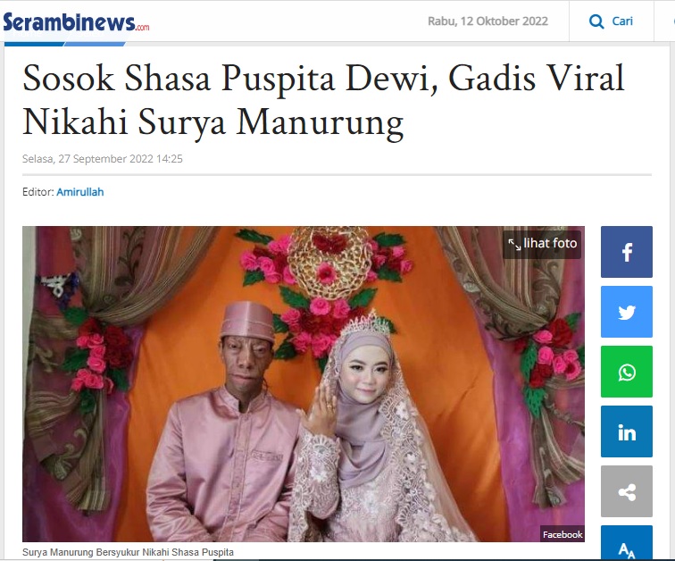 Pernikahan Viral