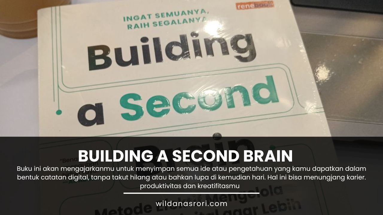 Review Buku Building A Second Brain, karya Tiago Forte