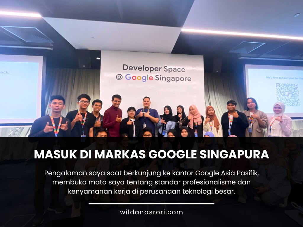 Masuk di Markasnya Google Asia Pasifik