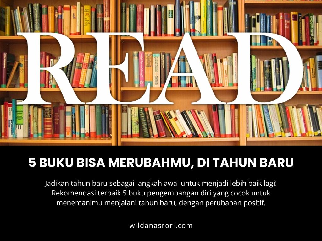 5 buku bisa merubahmu, di tahun baru (1)