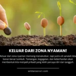 Zona Bertumbuh adalah Tempat yang Tidak Nyaman