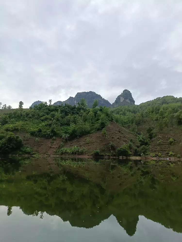 View Gunung Bayangkaki Waduk Bendo