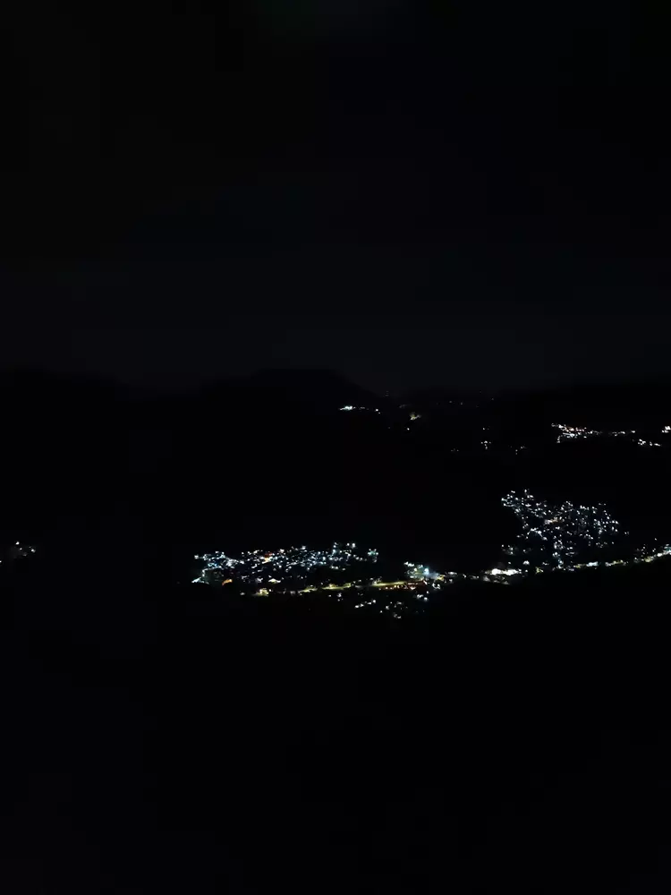 Night light Gunung Prau
